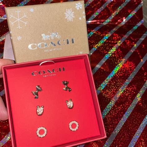 coach earings made in china